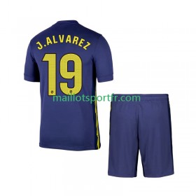 Maillot de Foot Atlético Madrid Julian Alvarez 19 Enfant Exterieur 2025/26